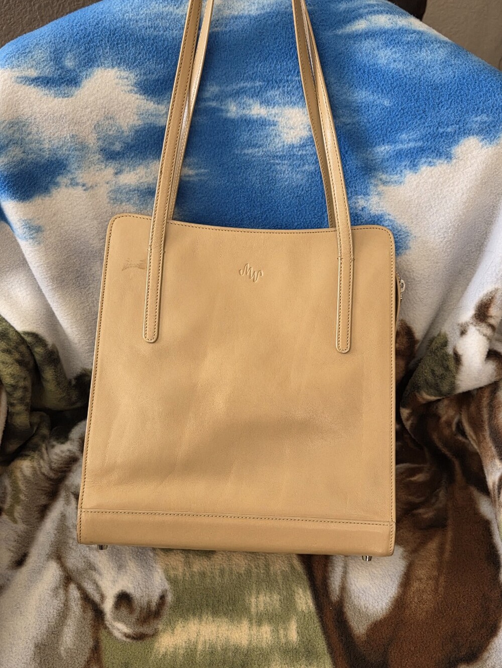 Monsac Vintage Leather Shoulder Bag